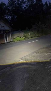 Reflektor lampu depan RGB Scoopy FI 2013-2016 custom BILED MATRIX X1 RGB Shourd akrilik ganti warna via blotoot