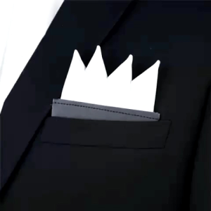 Mens Pocket Square Business Accessories Suit Wedding Groom Solid Color Square Scarf Handkerchief