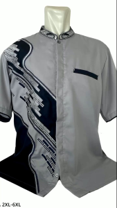 BAJU KOKO AZURA OVER SIZE 2XL-6XL BAHAN TOYOBO HALUS DAN ELEGAN