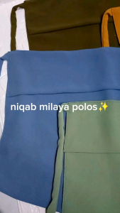 Cadar Niqab Milaya Poni Polos: Pilihan Terlengkap dan Berikan Hadiah Gratis