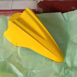 Sepakbor depan yamaha mio sporty warna kuning-spakbor mio sporty kuning