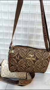 H3078(6737)#NEW ARRIVALS SLINGBAG BARREL KANGAROO BATIK WOMENBAG