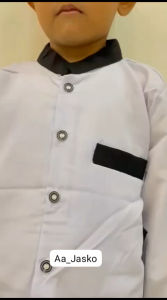 Setelan Baju Muslim Anak Laki-laki Usia 3-12 Tahun