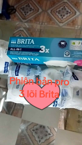 PHIÊN BẢN PRO_ COMPO 3 LÕI LỌC NƯỚC BRITA MAXTRA PRO CÔNG NGHỆ ĐỨC DUNG TÍCH 150L/LÕI