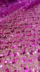 BAHAN/KAIN SPANGGLE SEQUIN MIX MUTIARA/KAIN TILLE FULL SEQUIN