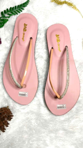 Sandal Jepit Wanita Mutiara Kombi Sol Karet Simplek Ringan & Anti Slip