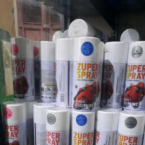 Cat Semprot RJ 150ml Zuper Spray Pilok Pylox: Pilihan Warna & Mengkilat Murah