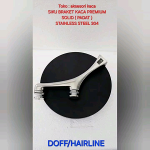 Siku Braket Kaca Handrail Kotak Solid Premium & Banister Stainless Steel 304