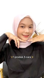 B ERL Three Way Cake Bedak Flawless Ringan Tahan Lama BEST SELLER HALAL BPOM