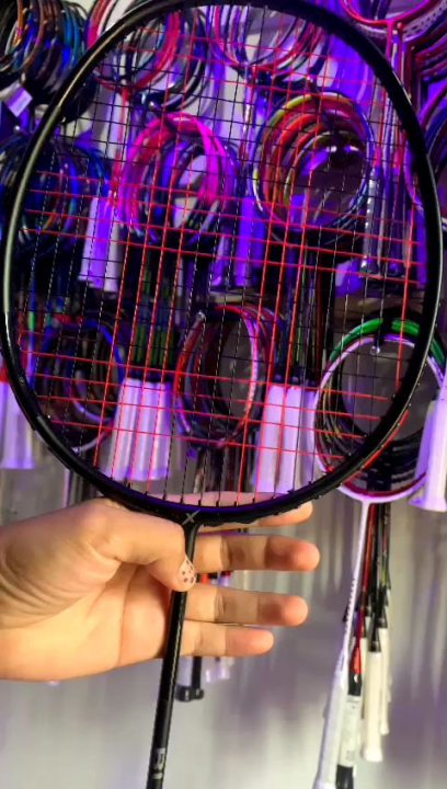 Raket badminton original maxbolt black 30lbs raket maxbolt original