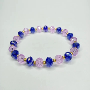 Gelang Kristal Kombinasi Warna Senar Elastis