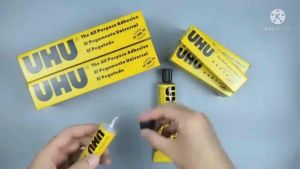 Keo UHU Keo dán vải gỗ giấy....35ml