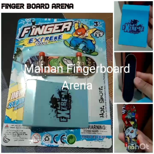 Mainan Fingerboard Arena Skate Board Mini Jari Tangan Finger Board - Set Papan SkateBoard Tech Deck Fidget Toys Skateboarding