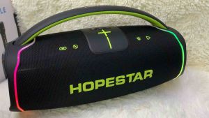 SY Hopestar A65 ลำโพงบลูทูธ 300วัตต์ ไมค์ลอย1อัน ลำโพง6ดอก พร้อมไฟRGB ปรับเบส3โหมด รุ่นใหม่ล่าสุด