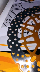 PIRINGAN DISC DEPAN LTC KLX 150 UK 320MM+BREKET CNC