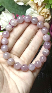 Pink Crystal Madagascar Pink Quartz Bracelet 10mm 精品天然马达加斯加紫马粉粉晶手串 10mm