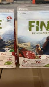 [ MUA 1 TẶNG 200G HẠT CÙNG LOẠI]  (1.36kg) FINE – Thức ăn hữu cơ tự nhiên cho chó vị thịt bò/cừu/vịtcá hồi được xuất xứ từ Hàn Quốc