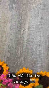 [Set 5 tờ giấy viết thư tay] phong cách hoài niệm chất kraft vintage bảo vệ môi trường màu đẹp - câu chữ nhiều ý nghĩa size khoảng A5 tiện dụng