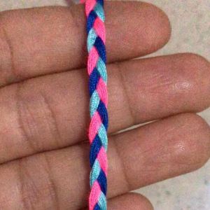 20 mét- Dây Cotton 3mm dạng bính ấn tượng dùng làm macrame vòng tay trang trí thời trang