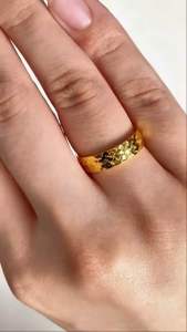 TOMEI Solace Fit Ring Yellow Gold 916/22K