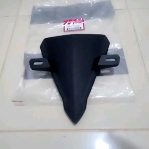 cover fr top cover tameng depan dudukan plat nomer new beat k1aL gen 2 original honda 64302K1AN80ZA