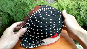 Blangkon Mataram Royal Quality Motif Macan Tutul Gurdo 2