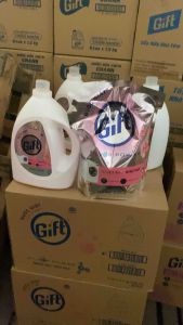 Nước giặt Gift Công nghệ Nano Bạc - khử mùi hôi ẩm mốc trên vải. Chất lượng Nhật bản