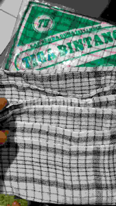 1 Lusin Lap Serbet Murah Polyester Tipis 35x35 cm Lap Tangan Kebersihan Dapur