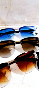 Sunglasses 302 Kacamata Hitam Fashion Wanita Lensa Bulat Warna Warni Stylish Keren
