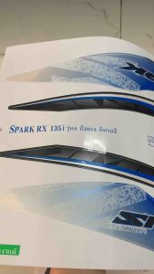 Bộ tem xe Yamaha spark 135 hàng nhập Thái Lan dành riêng cho dòng xe exciter  tem xe 3 lớp hàng chất lượng cao giá bán cực tốt bán lẻ như bán sỉ