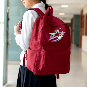 COD " TAS RANSEL BAGPACK BINTANG GALAXY Backpack |  SD/SMP/SMA Pria Wanita Basic Gendong Distro