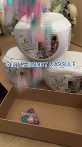 40 Pcs Floral 5-in-1 Laundry Detergent Capsules | 10g Laundry Pods