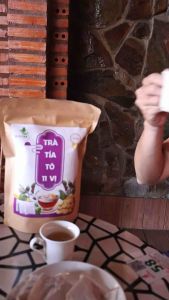 Trà Tía Tô Xương KhớpCải Thiện Nhức Mỏi Cơ Xương Khớp Giảm Và Ổn định chỉ số acid uric cho người bênh Gút tại nhà - 1 hộp To 60 Gói