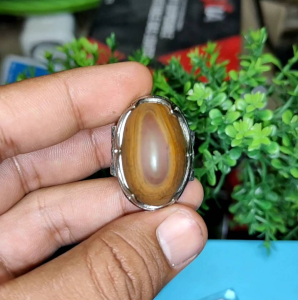 akik madura diyengan motif bungkem tembus bawahl natural