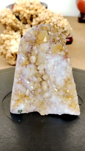 High Gred Brazil Citrine Cluster Ornament CD69