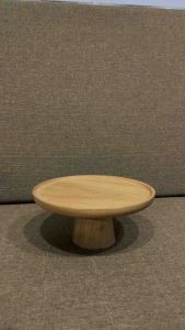 (ẢNH THẬT)Cake Stand đĩa để hoa quả khay để bánh kem mâm bồng ban thờ kệ decor nhà bếp gỗ tự nhiên phong cách bắc âu