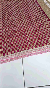 Tikar lipat jumbo Mendong Baki 200x220 cm jumbo asli tenum rami mendong tradisional