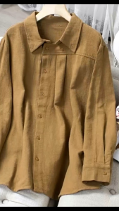 Kemeja Atasan Linen Blouse JANE Kemeja Wanita Linen Panjang