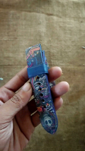 Strap Jam Tangan Kulit Printing 006