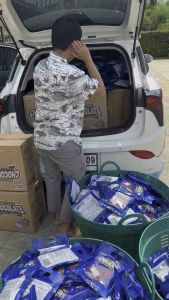 [ยกกล่อง] มาร์ชเมโลเคลือบช็อกโกแลต - สินค้านำเข้าจากประเทศมาเลเซีย