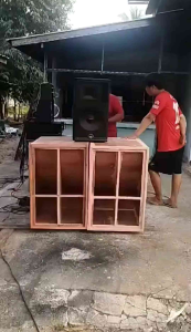 ตู้ลำโพงเทอร์โบ 18นิ้ว ตู้เปล่า ราคารากหญ้า