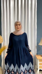 Batik Gamis Twill Premium Wanita: Desain Elegan untuk Wanita