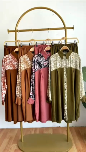 Tulus Signature Jemar Set Setelan Wanita Viral / Setelan Baju Wanita Motif / Rayon Mix Airflow Import LD 120 / Long Tunik Motif Bunga / Celana Wanita Kulot