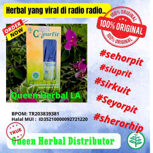 C YOUR FIT JAMU TETES 100% HERBAL ALAMI