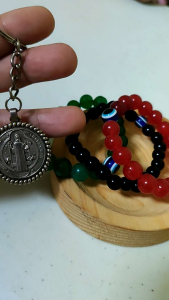Lucky Charms Evil Eye Bracelet for protection with freebies