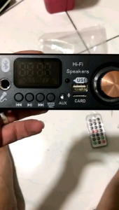 Modul MP3 Bluetooth Karaoke dengan Papan Penerima Mikrofon Nirkabel