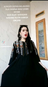 GAMIS BORDER DEPAN BELAKANG BY SYIFA SSS