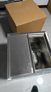 Food trucks restaurant ice storage tanks commercial thickened stainless steel ice bin buckets and insulated pools