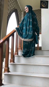 Bisa[ COD] Mukena Rayon Super Fremium Pull Bordir Grasela Motif Ter Baru Kekinian