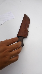 Pisau bushcraft seset iris kulit daging pisau skinner serbaguna super tajam siap pakai